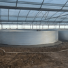 Greenhouse With External Shading For Fish Farming