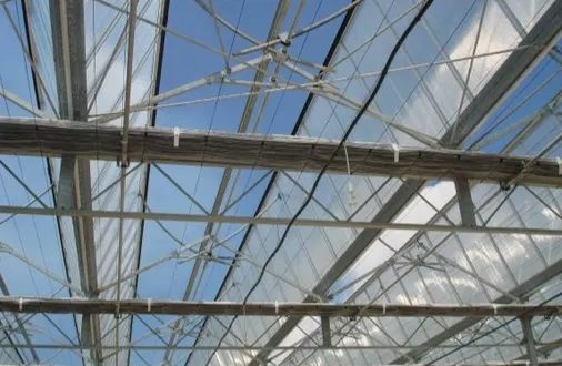 Modern Glass Greenhouse With Polycarbonate Roof