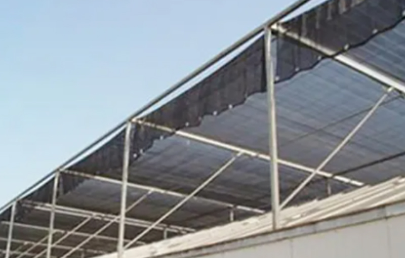 Modern Glass Greenhouse With Polycarbonate Roof