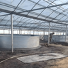 Greenhouse With External Shading For Fish Farming
