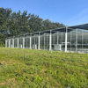 Modern Glass Greenhouse With Polycarbonate Roof