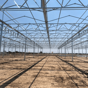 High-Efficiency Venlo Greenhouse With Glass For Hydroponics